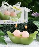 Set of 60 Two Peas in a Pod Collection candle favors