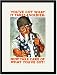 Black Framed/Matted Print 17x23, You've Got What It Takes, Soldier - Now Take Care of What You've Go