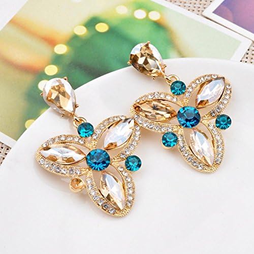 Enter Sandman 2015 New European And American Earrings Lucky Clover Fashion Earrings Alloy Diamond Drop Earrings Ladies
