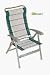 Sports : Campingstuhl **PASO DOBLE** ; blau/grau 8-fach verstellbar