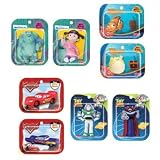 Disney Pixar Mini Blister Packs - Set of 8 Vending Machine Figures - Cars - Monsters Inc - Toy Story - Finding Nemo