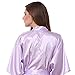 Joytton Women's Satin Kimono Robe with Embroidered Bride Short