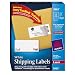 Avery&reg; White Shipping Labels for Laser Printers with TrueBlock Technology,  2 Inches x 4 Inches, Box of 2500 (5963)