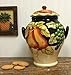 ACK - Fruit Ceramic Cookie Jar (Black)