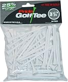 New! Pride 3 1/4 Golf Tees - 50 pack - White