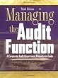 Managing the Audit Function: A Corporate Audit Department Procedures Guide