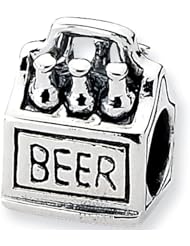 Reflection Beads Silver Beer Food Bead