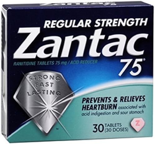 Zantac Zantac, 30 tabs 75 mg(Pack of 3) by Boehringer Ingelheim Cons