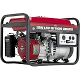 All Power America APG3001 3,500 Watt 6.5 HP OHV 4-Cycle Gas Powered Portable Generator... by All Power America