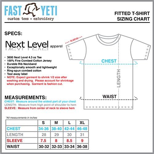 Fast Yeti Tees Adult Alpha Phi Sorority New York T-Shirt FT Medium Tahiti Blue