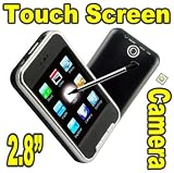 Black M07 Real 16GB 2.8″ Touch screen RMVB Video Media Mp4 Mp3 Player Portable Digital Audio Multimedia Camera DV Player Fm Radio Pmp Guide