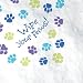Designware Party Pups Lunch Napkins, 16-Count Packages (Pack of 6)