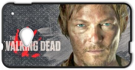 JWstore Handsome The Walking Dead Daryl-Dixon Custom Case Cover Protector for HTC One M7 (Laser Technology)