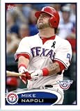 2012 Topps Opening Day Baseball #29 Mike Napoli Texas Rangers - ENCASED Trading Card