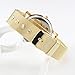 BESSKY Golden Classic Quartz Stainless Steel Wrist Watch - Lady Style