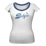 Los Angeles Dodgers Women's Missy V-neck T-shirt by 5th & Ocean