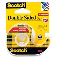 Scotch Double Sided Tape, 3/4-inch x 300 Inch, 1 Roll (237)
