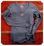Apparel : LIFE IS GOOD WOMENS PEACE SIGN LONG SLEEVE SHIRT EXTREMELY SOFT!