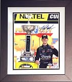 Kurt Busch Framed Autographed 8x10 Photograph