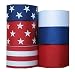 30 Yds Red / White / Blue Stars, Solids, Stripe Grosgran Ribbon