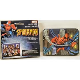 Spider-Man Collector Tin and Playing Cards
