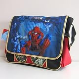 SPIDERMAN(スパイダーマン）メッセンジャーバッグ（ブラック×レッド） [Baby Product]