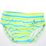 Produkt-Bild: natubini Windel Badehose "Ringel t&uuml;rkis" aquabini, Gr. 62/68 - 86