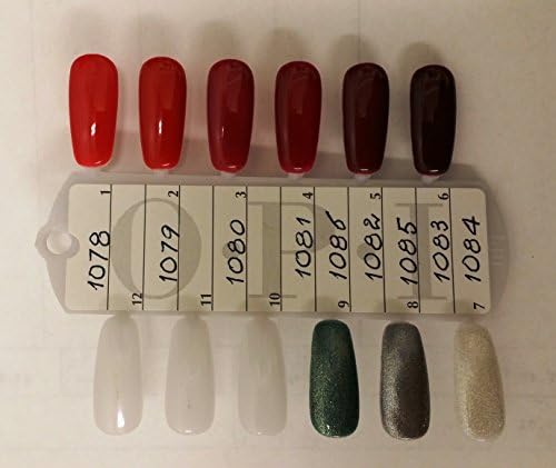 Harmony Gelish *RED MATTERS* Collection Soak Off Gel Nail PolishSet of 9