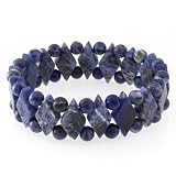  Cute Stretchy Blue Sodalite Bracelet