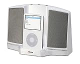Electronics : iRhythms A460 - iPod Portable Docking Speaker - White