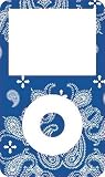 AVI Paisley iPod Skin - 5, 5.5, Classic - Blue