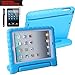 iPad Mini Case, TabPow [Kids Case] - [Shockproof][Drop Protection][Heavy Duty] Kids Children EVA Case Cover with Carrying Handle Stand For Apple iPad Mini 1/2/3 (Retina Display) (Blue)