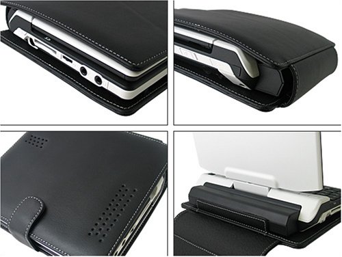 Cover image : PDAIR レザーケース for FMV-U8240/LOOX U U50X 大容量バッテリー対応タイプ PALCFMVLOXULB