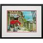 Peter Pan and Captain Hook Walt Disney Limited Edition Animation Cel, Framed