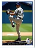 2009 Topps Baseball # 315 Hiroki Kuroda Los Angeles Dodgers Mint Condition - Shipped In Protective Screwdown Display Case!