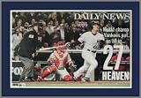 New York Yankees - 27th Heaven - MVP World Series 2009 - Wood Mounted Newspaper Print