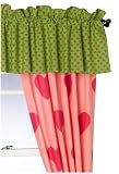LittleMissMatched Kooky Hearts Valance