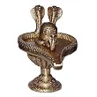 Shiva Lingam Brass Religious Gifts 5 x 3.5 x 4.5 inches (shiva002)