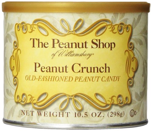 The Peanut Shop of Williamsburg Crunch, Peanut, 10.5 Ounce
