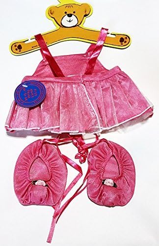 Pink ballerina outfit for 14-18 Inch stuffed animals fits most build a bear animals