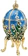 Empress Valentina Faberge-Style Collectible Enameled Egg [Kitchen]