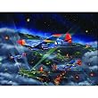 Night Fighters-The Tuskagee Airmen 500pc Jigsaw Puzzle by Robert West