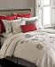 Martha Stewart Etched Peony Queen 9 Piece Comforter Set Martha Stewart Etched Peony Queen 9 Piece Comforter Set
