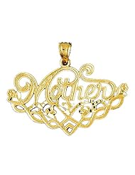 CleverEves 14K Gold Mom Pendant 5.8 - Gram(s)
