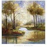 Andrea Bellini (Daybreak II) Art Print Poster - 24x26
