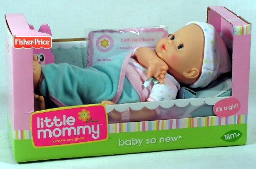 Fisher Price Little Mommy baby So New Doll