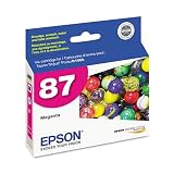 Epson T087320 - T087320 UltraChrome Hi-Gloss 2 Ink, Magenta-EPST087320 Epson T087320 - T087320 UltraChrome Hi-Gloss 2 Ink, Magenta-EPST087320