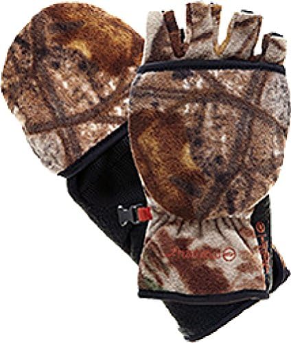 Manzella Productions Bowhunter Convertible Glove/ Mitten Realtree Xtra Yth Small
