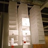 Ikea Skubb Hanging Clothes Closet Storage Shoes Organizer Rack White