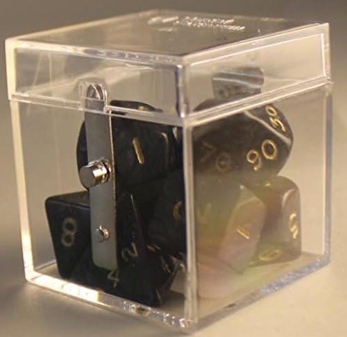 Black Pearl (Set of 7 Dice) by Crystal Caste